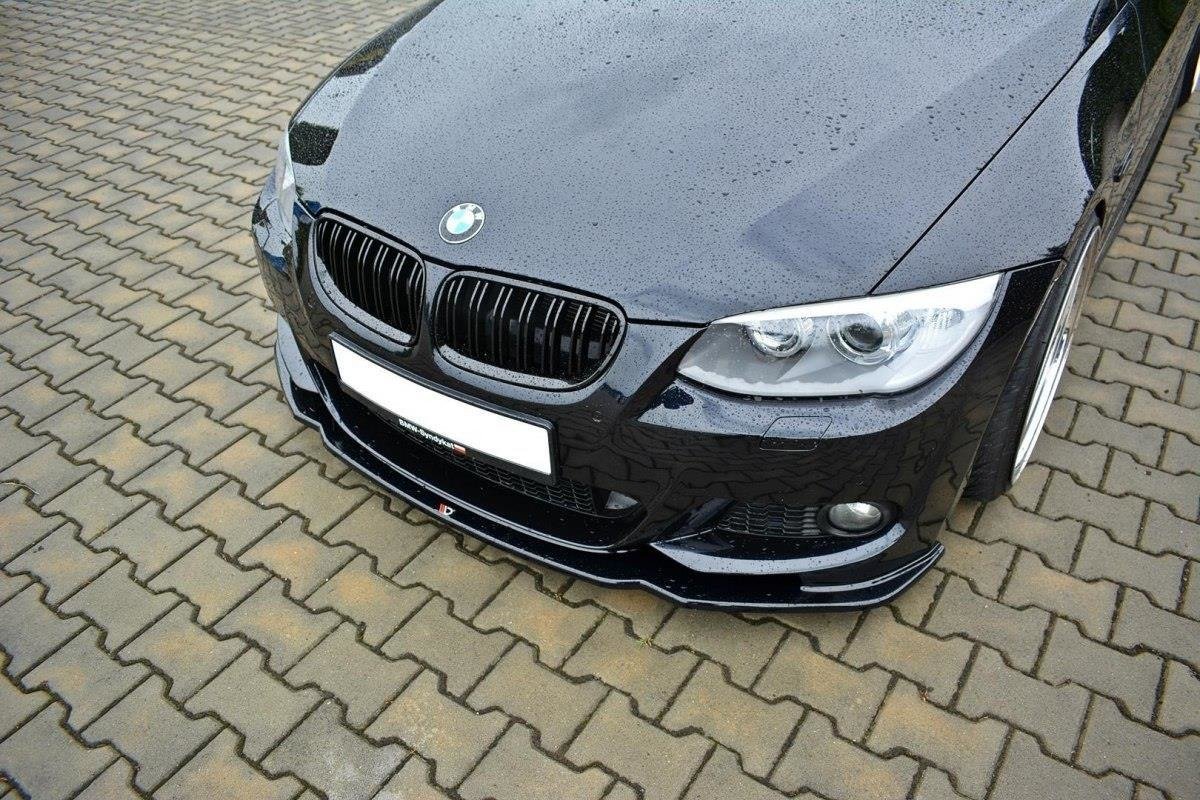 FRONT SPLITTER V.2 for BMW 3 E92 M-PACK FACELIFT