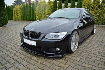 FRONT SPLITTER V.2 for BMW 3 E92 M-PACK FACELIFT - 0