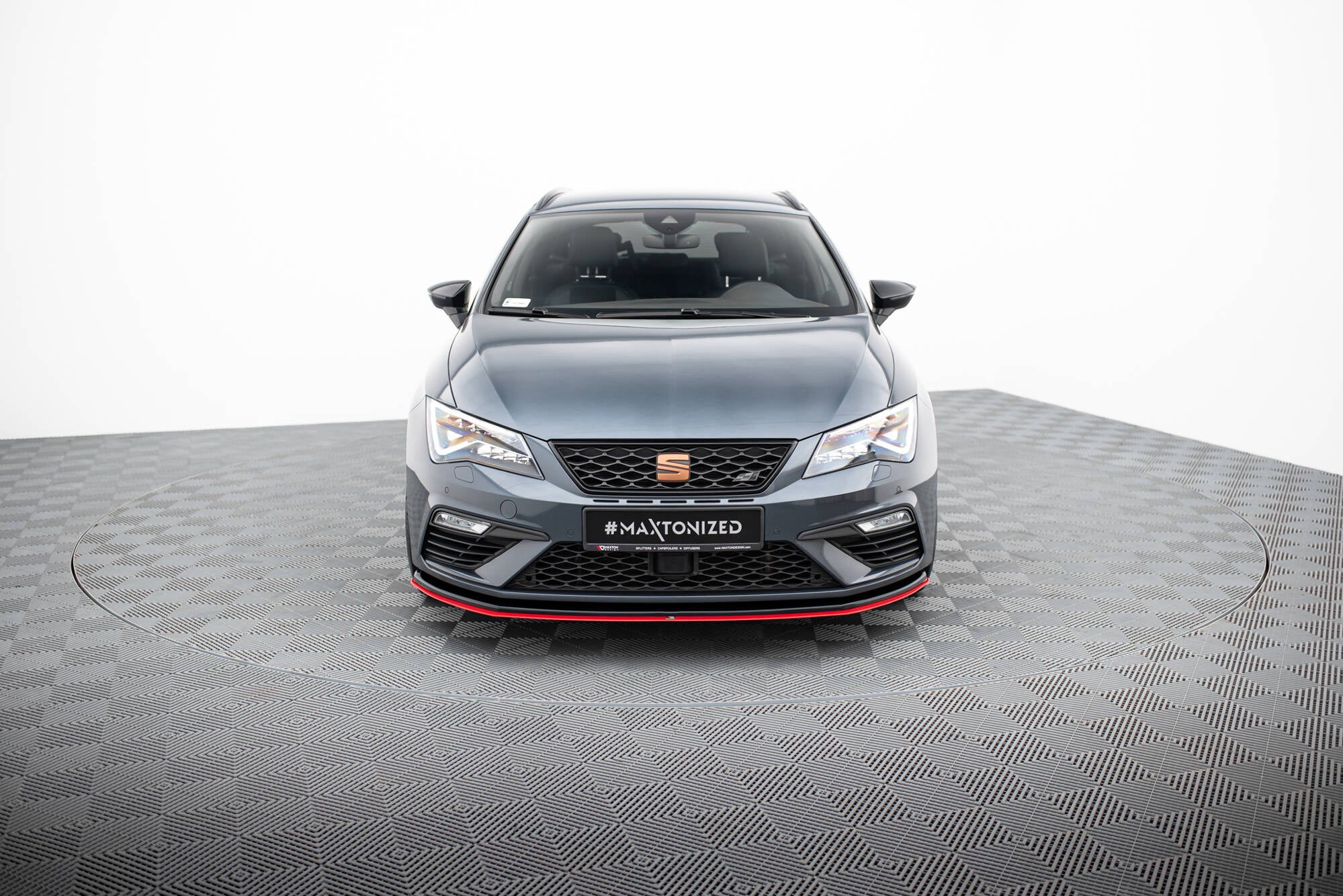 Front Splitter V.3 Seat Leon Cupra / FR Mk3 FL