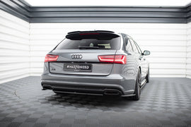 Rear Splitter Audi A6 / A6 C7 S-line/ S6 C7 Facelift - 0