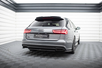 Rear Splitter Audi A6 / A6 C7 S-line/ S6 C7 Facelift - 0