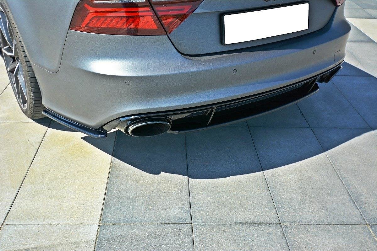 CENTRAL REAR SPLITTER Audi RS7 Facelift