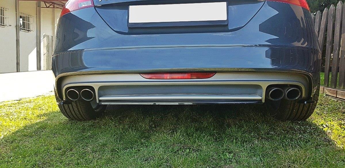 CENTRAL REAR SPLITTER Audi TT S Mk2 (8J)