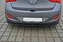CENTRAL REAR SPLITTER Hyundai i30 mk.2-2