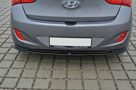 CENTRAL REAR SPLITTER Hyundai i30 mk.2 - 0