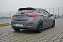 Rear Splitter Hyundai i30 mk.2-4