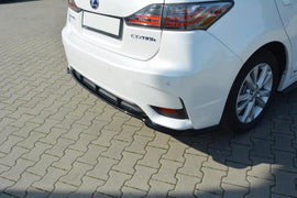 CENTRAL REAR SPLITTER Lexus CT Mk1 Facelift (without vertical bars) - 0