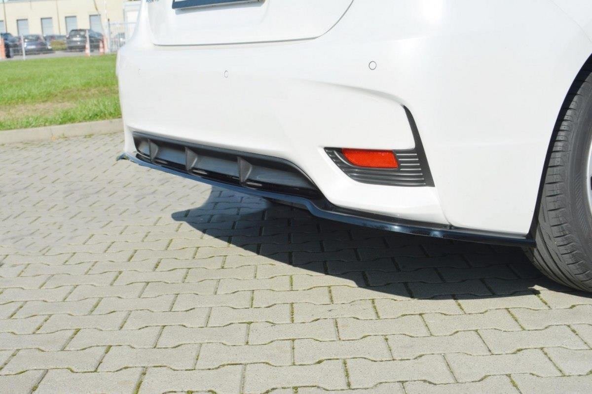 CENTRAL REAR SPLITTER Lexus CT Mk1 Facelift (without vertical bars)