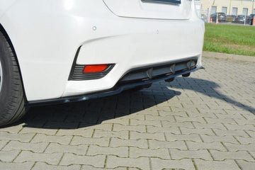 CENTRAL REAR SPLITTER Lexus CT Mk1 Facelift (with vertical bars) - 0
