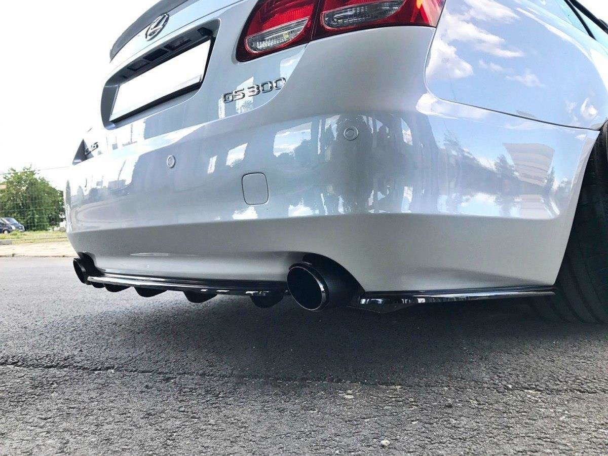 Rear Splitter Lexus GS 300 Mk3 Facelift (with vertical bars)