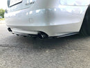 CENTRAL REAR SPLITTER Lexus GS 300 Mk3 Facelift (with vertical bars)-3