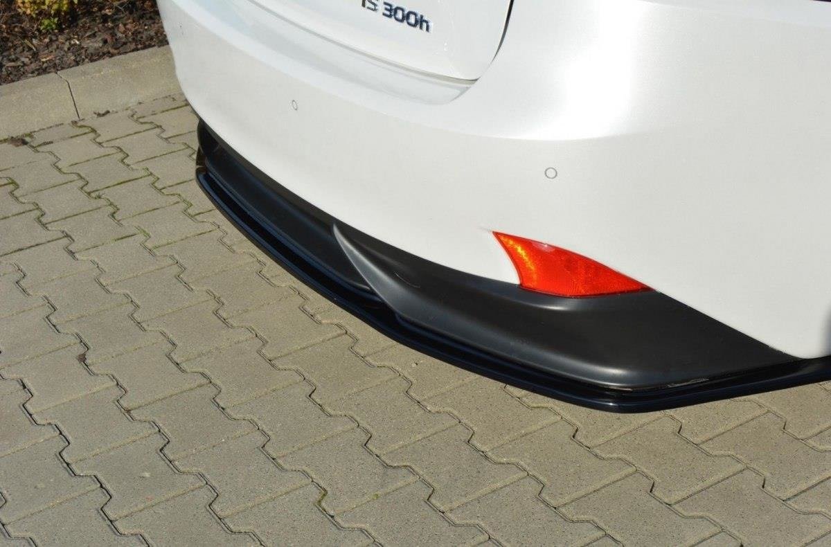 CENTRAL REAR SPLITTER Lexus IS Mk3 H (without vertical bars)