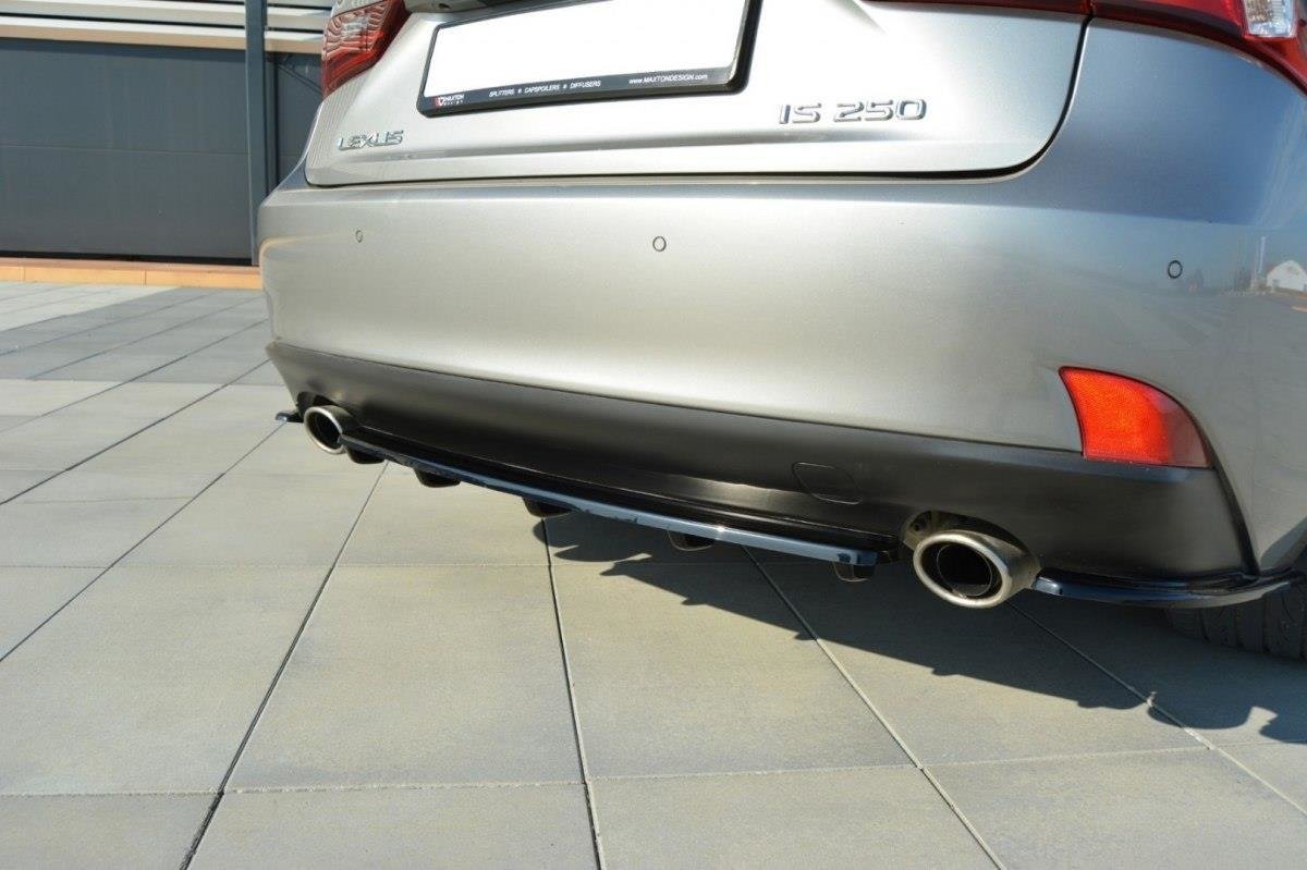 Rear Splitter Lexus IS Mk3 T (with vertical bars)