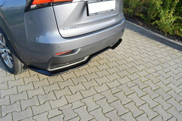 Rear Splitter Lexus NX Mk1 H (without vertical bars) - 0