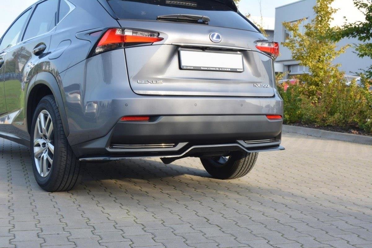 CENTRAL REAR SPLITTER Lexus NX Mk1 H (without vertical bars)