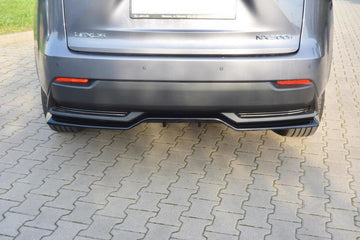 Rear Splitter Lexus NX Mk1 H (with vertical bars) - 0