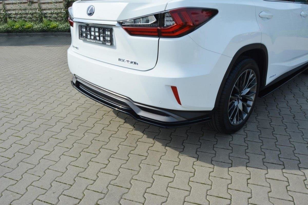 CENTRAL REAR SPLITTER Lexus RX Mk4 H (without vertical bars)