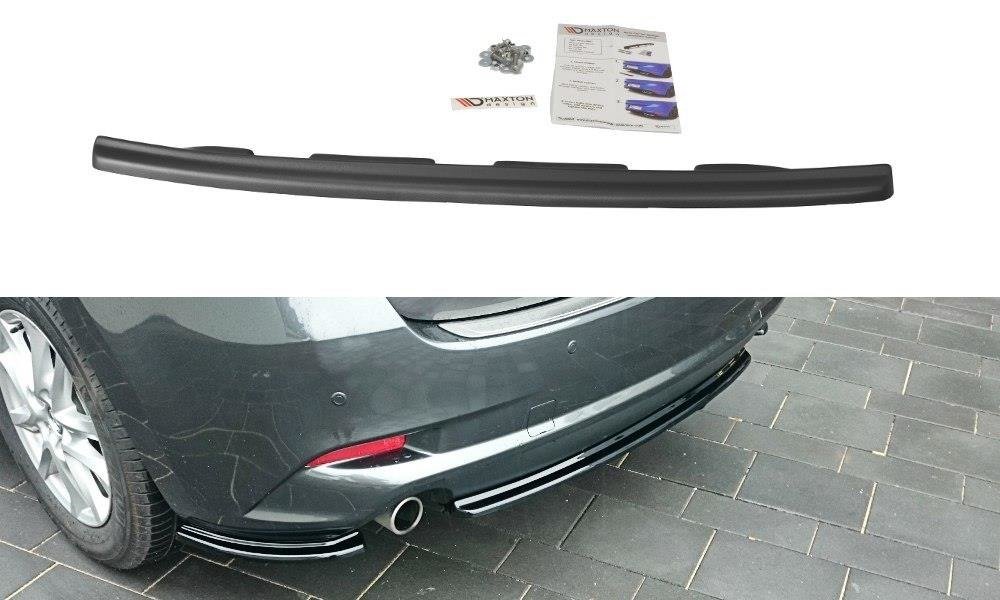 Rear Splitter Mazda 3 BM (Mk3) Facelift (without vertical bars)