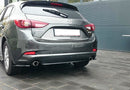 Rear Splitter Mazda 3 BN (Mk3) Facelift (with vertical bars)-3