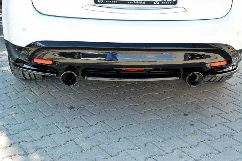 CENTRAL REAR SPLITTER INFINITI QX70