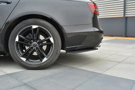 REAR SIDE SPLITTERS Audi A6 C7 Avant - 0