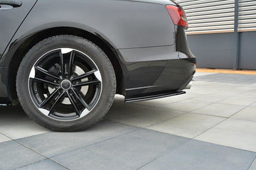 REAR SIDE SPLITTERS Audi A6 C7 Avant - 0