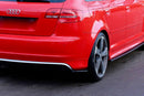 REAR SIDE SPLITTERS Audi RS3 8P-2