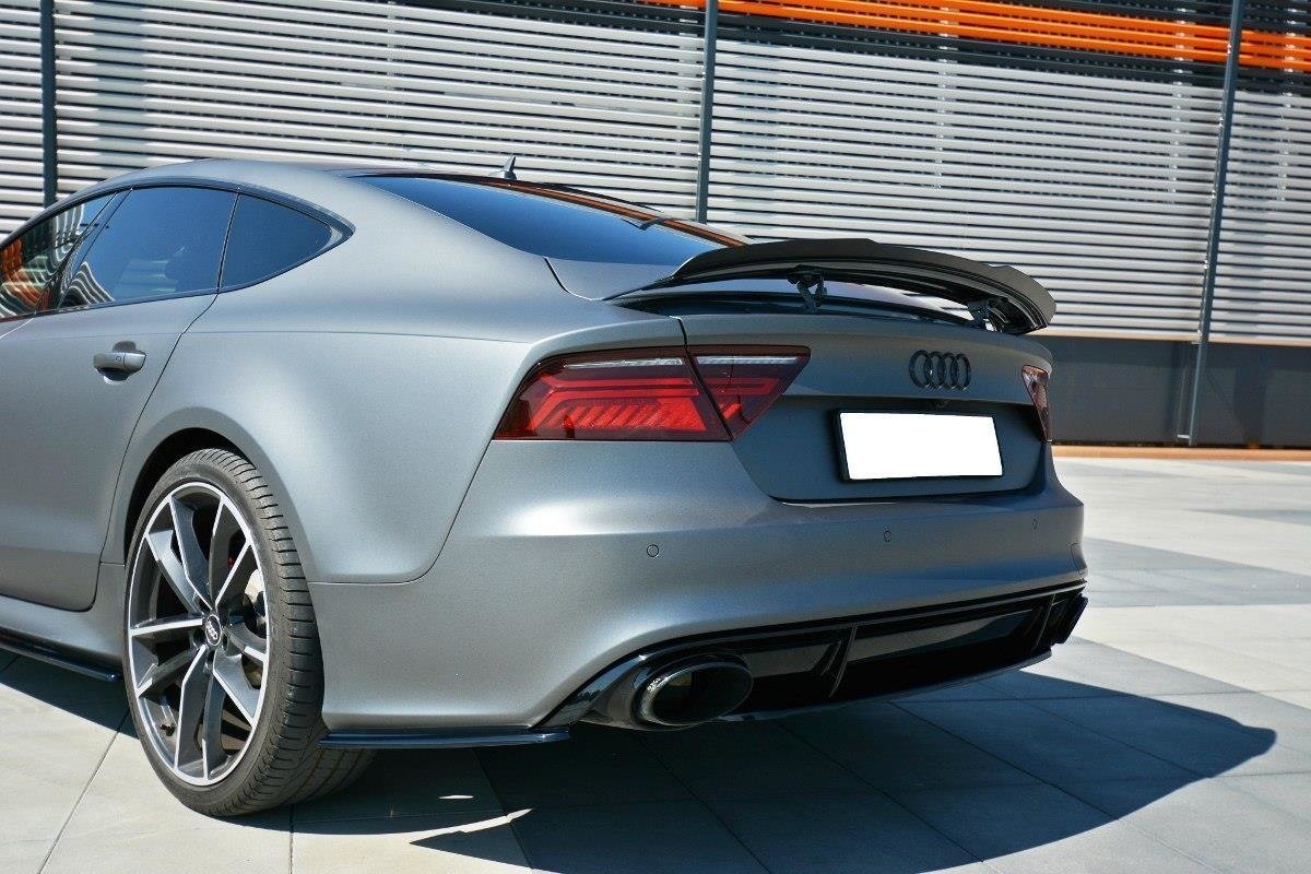 REAR SIDE SPLITTERS V.1 Audi RS7 Facelift