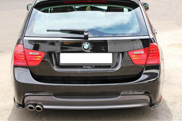 REAR SIDE SPLITTERS for BMW 3 Sedan / Touring M-Pack E90 / E91 Facelift - 0