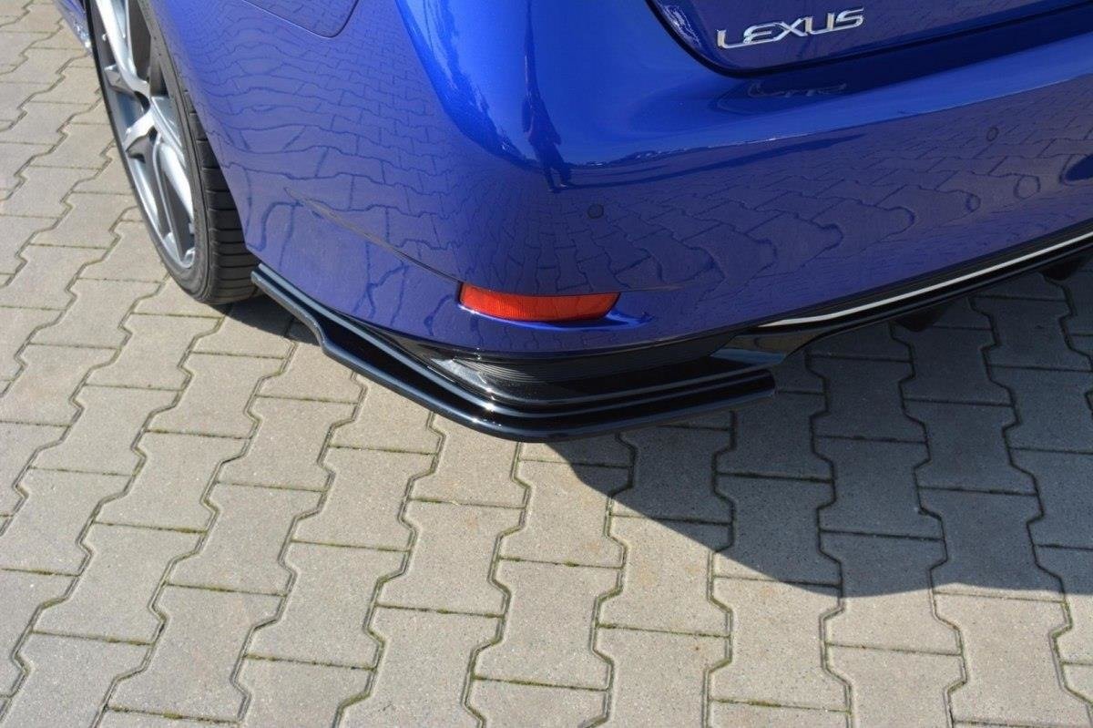 REAR SIDE SPLITTERS Lexus GS Mk4 Facelift H