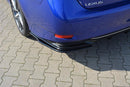 REAR SIDE SPLITTERS Lexus GS Mk4 Facelift H-2