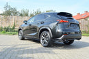 REAR SIDE SPLITTERS Lexus NX Mk1 T-4
