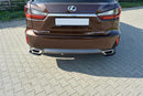 REAR SIDE SPLITTERS Lexus RX Mk4 T-4