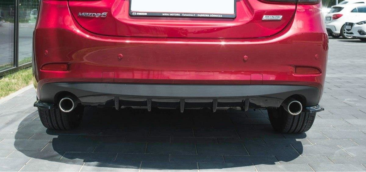 REAR SIDE SPLITTERS V.1 Mazda 6 GJ (Mk3) Facelift