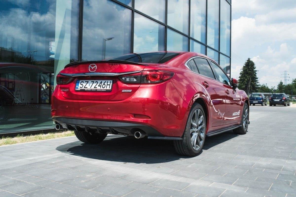 REAR SIDE SPLITTERS V.1 Mazda 6 GJ (Mk3) Facelift