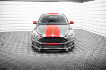 Hybrid Front Splitter V.2 Ford Focus ST Mk3 FL - 0
