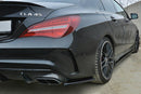 REAR SIDE SPLITTERS Mercedes CLA A45 AMG C117 Facelift-2