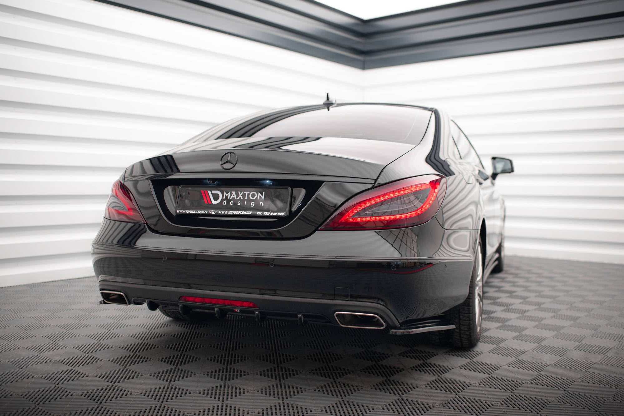 Rear Side Splitters Mercedes-Benz CLS C218