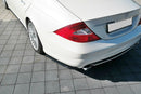 REAR SIDE SPLITTERS Mercedes CLS C219 55AMG-4
