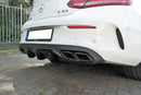 REAR VALANCE Mercedes C-class C205 63AMG Coupe-3