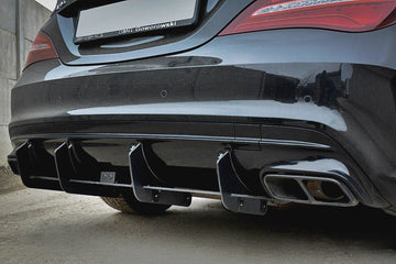REAR DIFFUSER V.2 Mercedes CLA A45 AMG C117 Facelift - 0