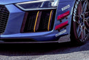 Front Bumper Wings (Canards) Audi R8 Mk.2-4