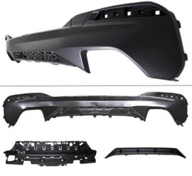 Rear Valance Sport-Performance for BMW 5er G30 G31 with M-Package - 0