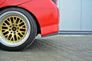 REAR SIDE SPLITTERS HONDA JAZZ MK1-4