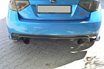 REAR SIDE SPLITTERS Subaru Impreza WRX STI 2009-2011 - 0