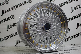Jantes Novas Style BBS 15 4x100/114.3 6.5 ET23 - Fazemos Montagem/Envio