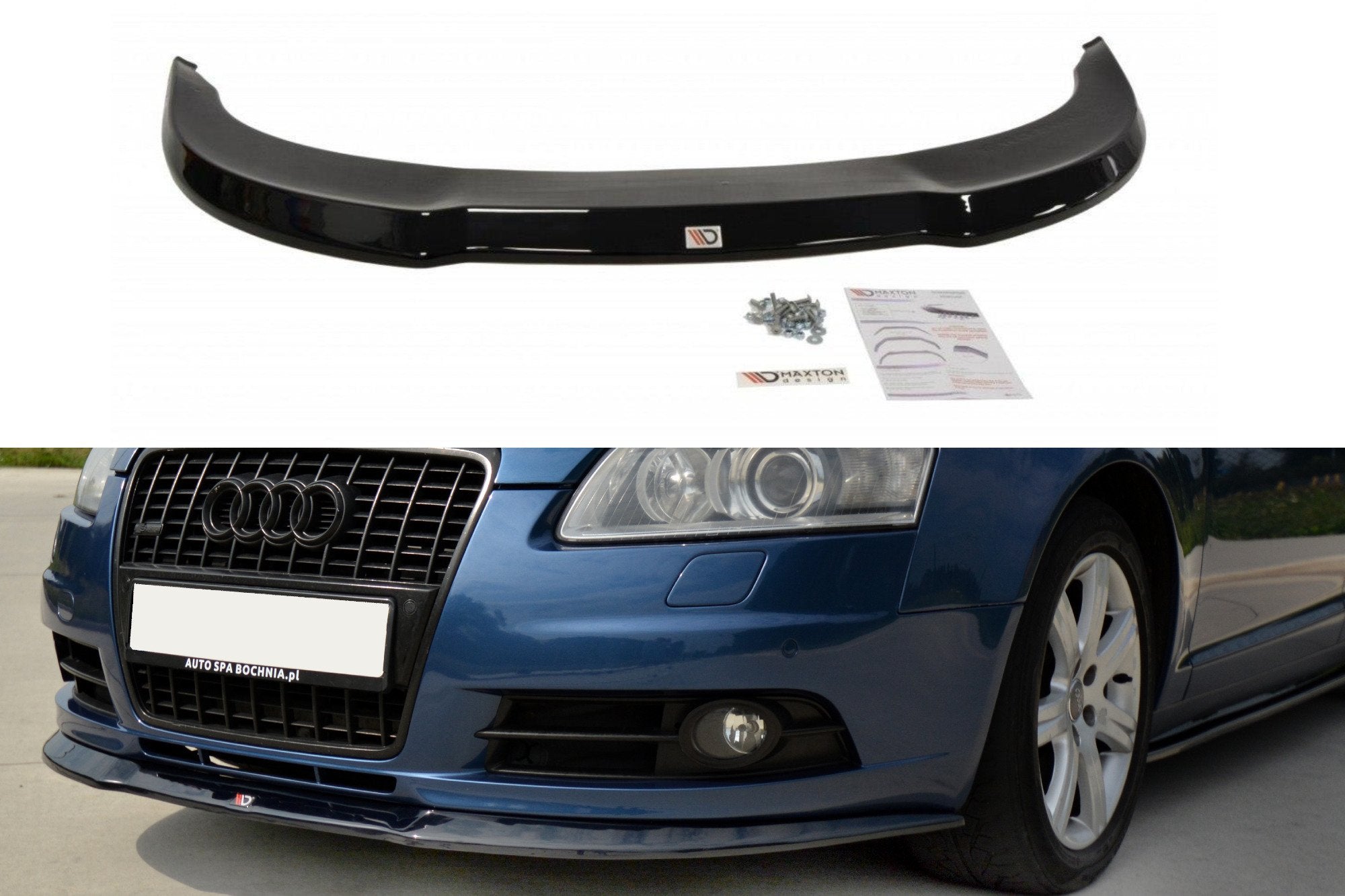 Front Splitter Audi A6 S-Line C6  