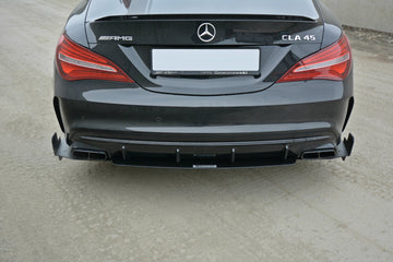 RACING REAR SIDE SPLITTERS Mercedes CLA A45 AMG C117 Facelift - 0