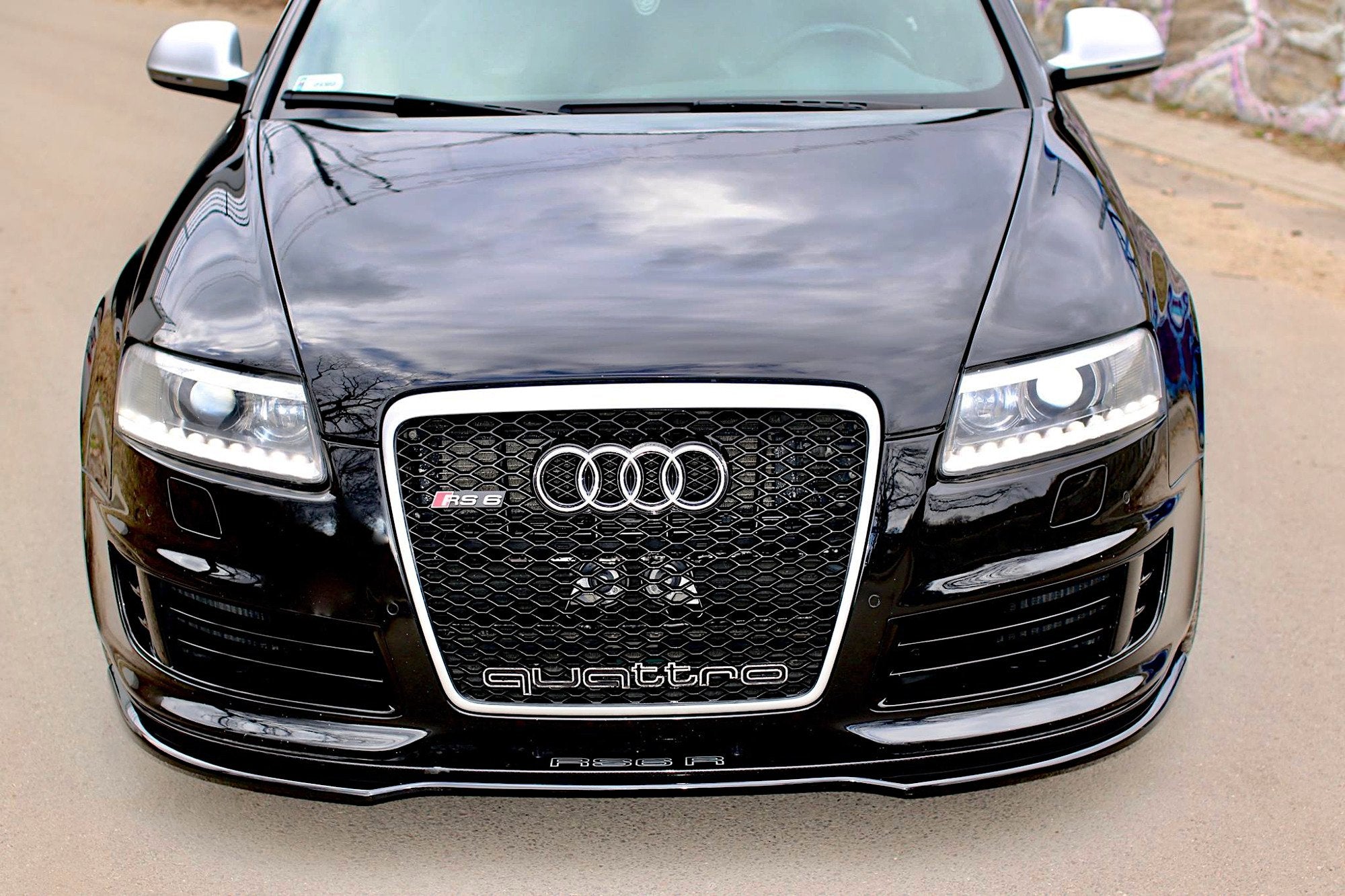 FRONT SPLITTER AUDI RS6 C6