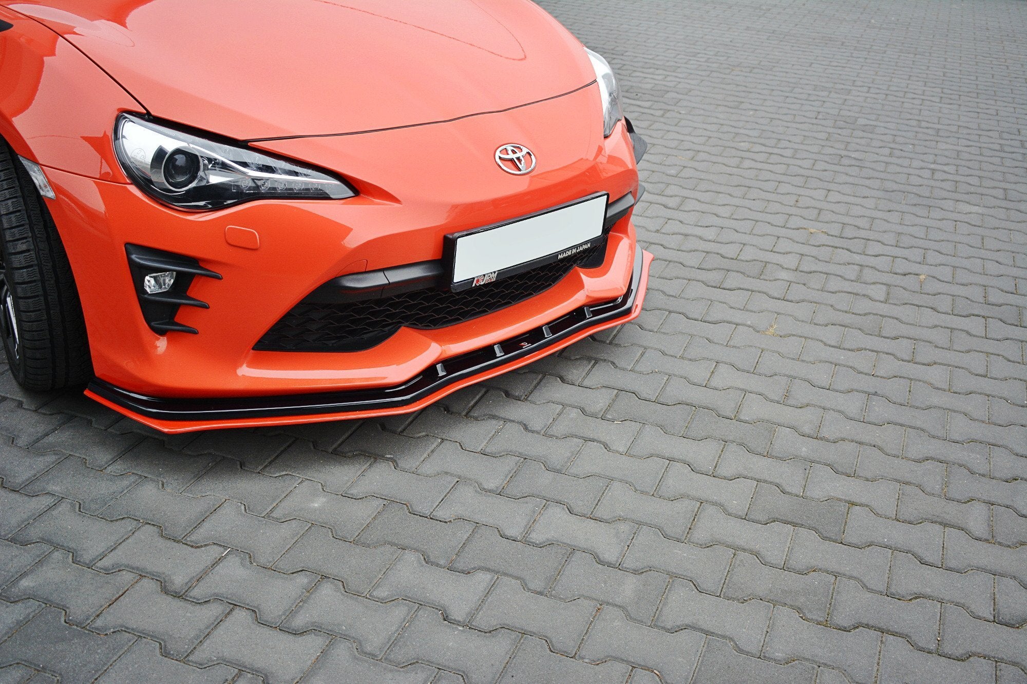 FRONT SPLITTER V.4 TOYOTA GT86 FACELIFT